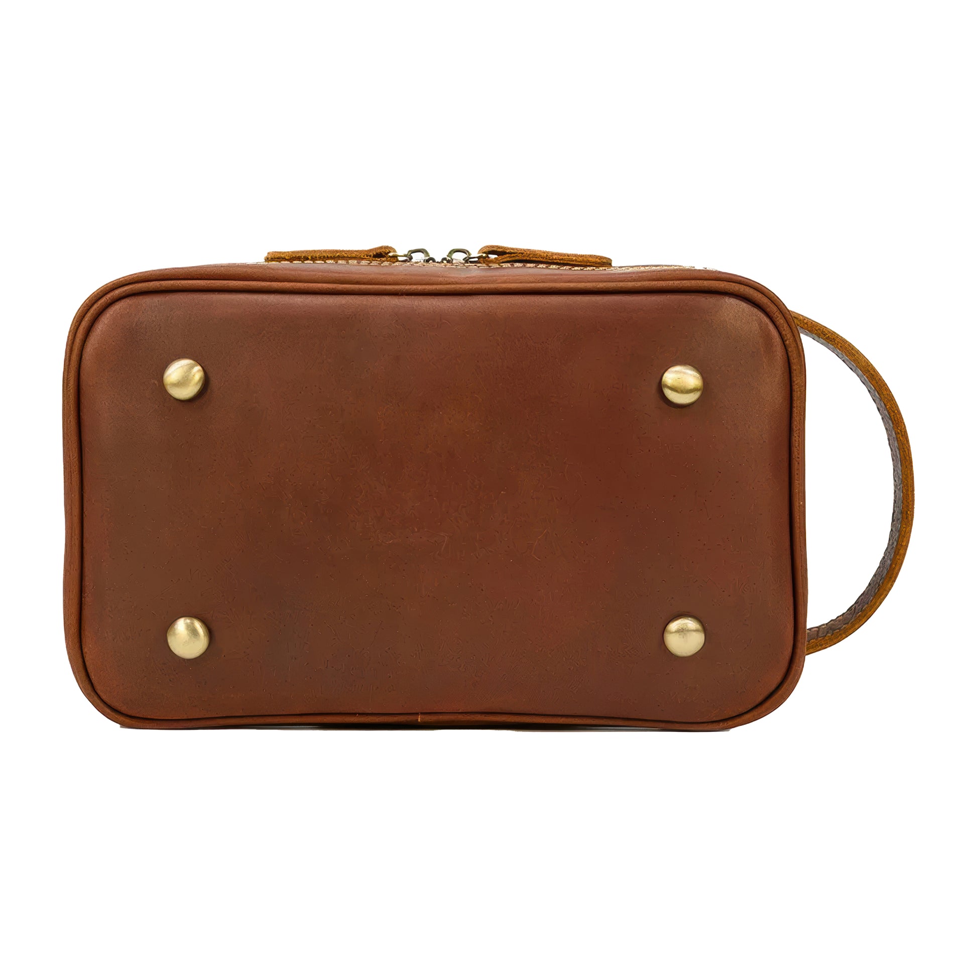 Trousse cuir de voyage