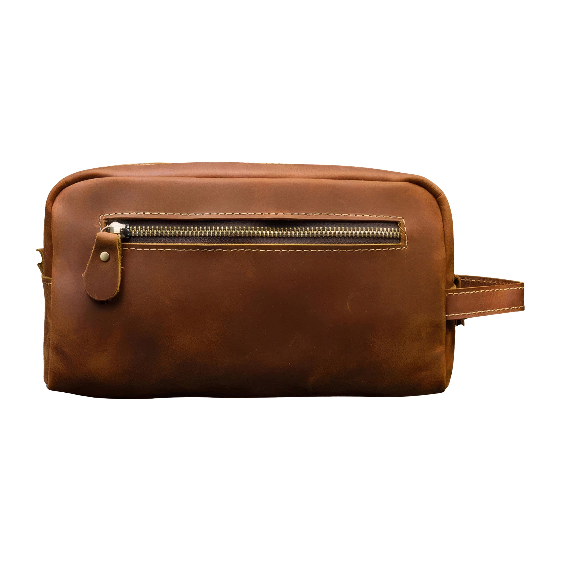 Trousse de toilette sac de voyage cuir