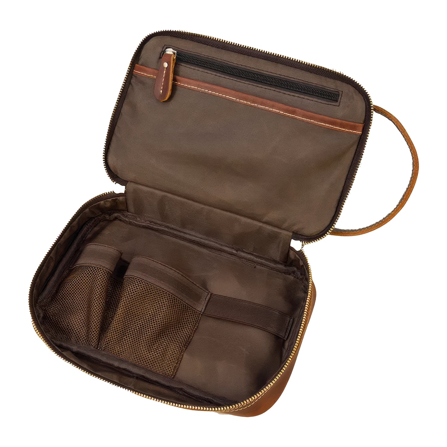 Trousse en cuir de voyage