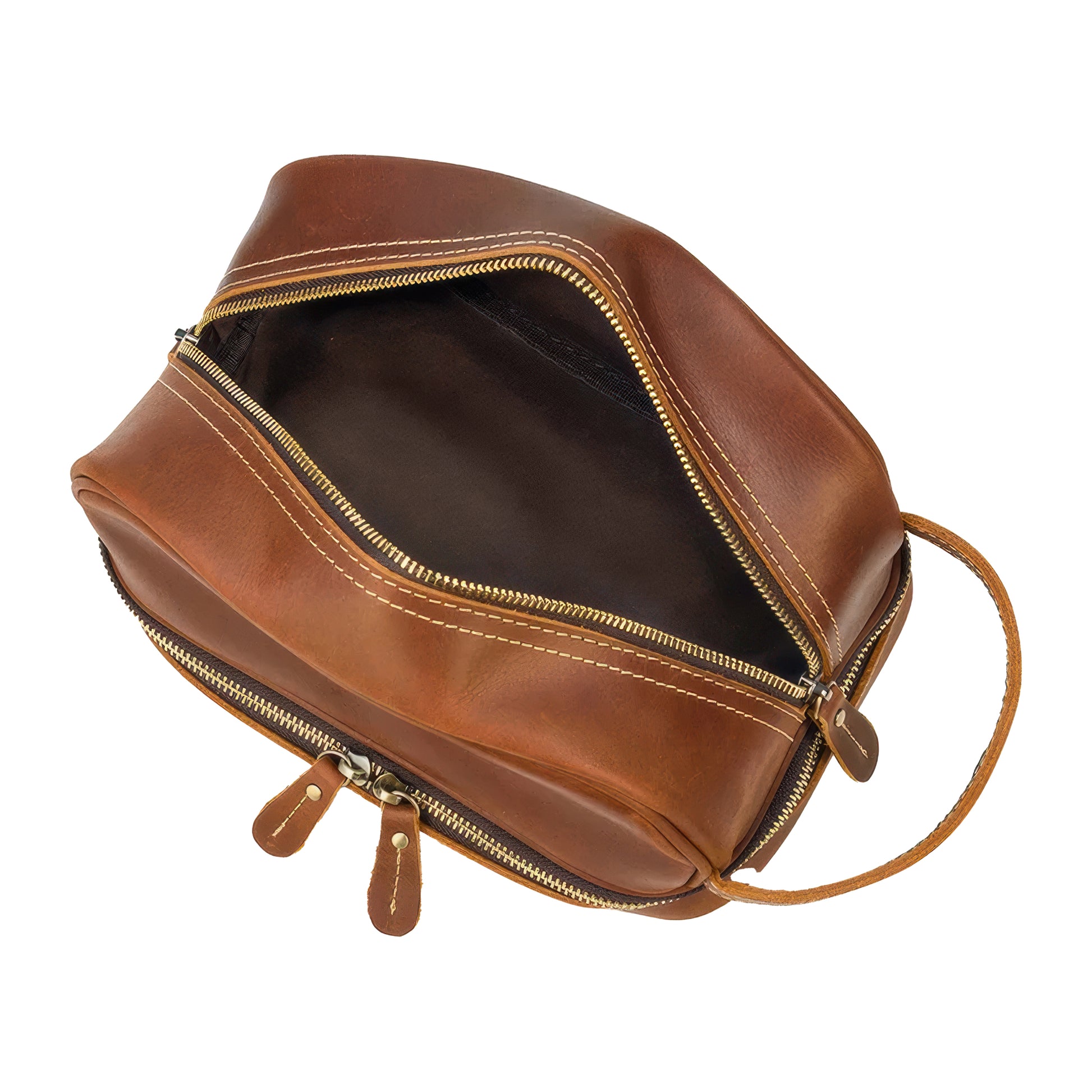 Trousses cuir de voyage