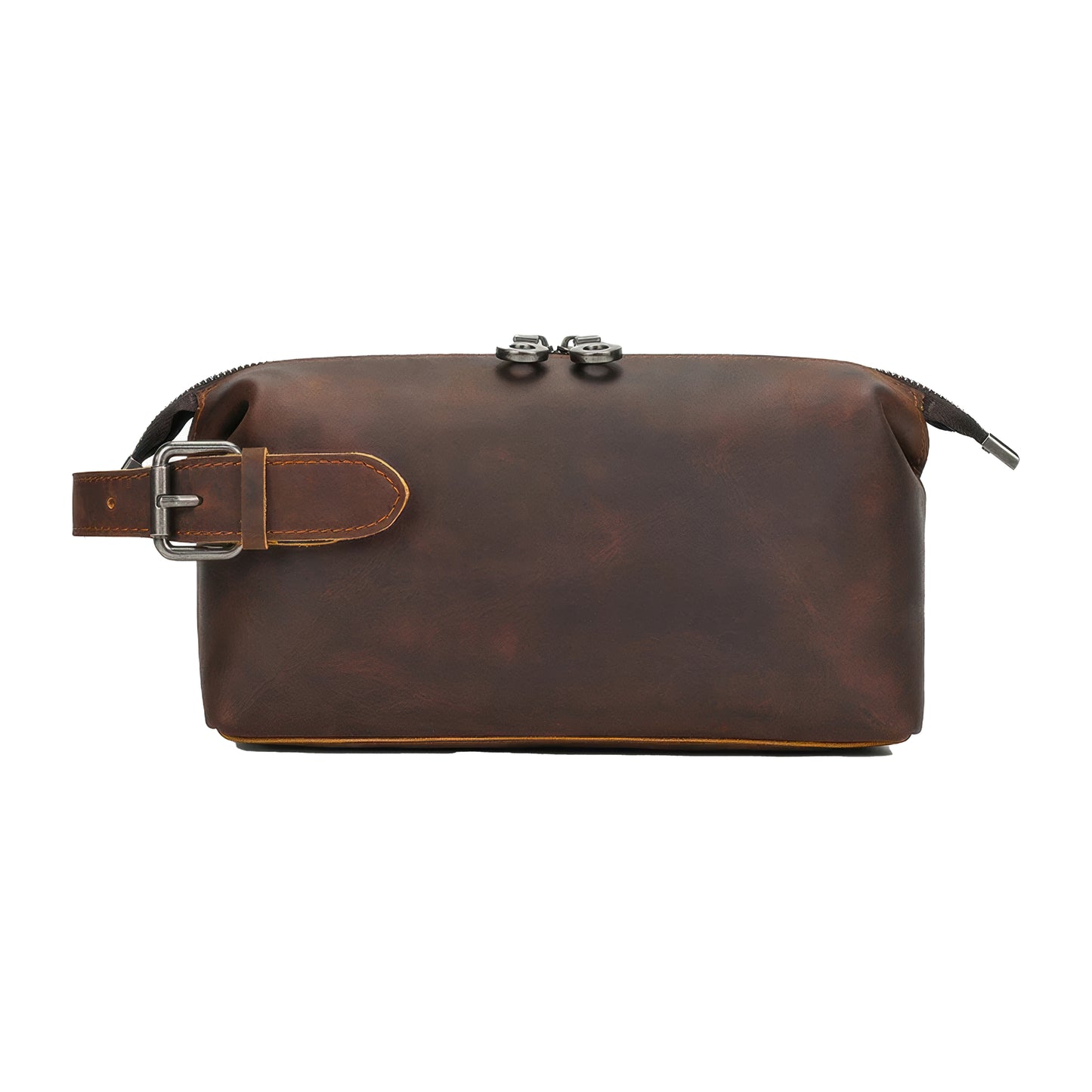 Trousses de voyage cuir vintage