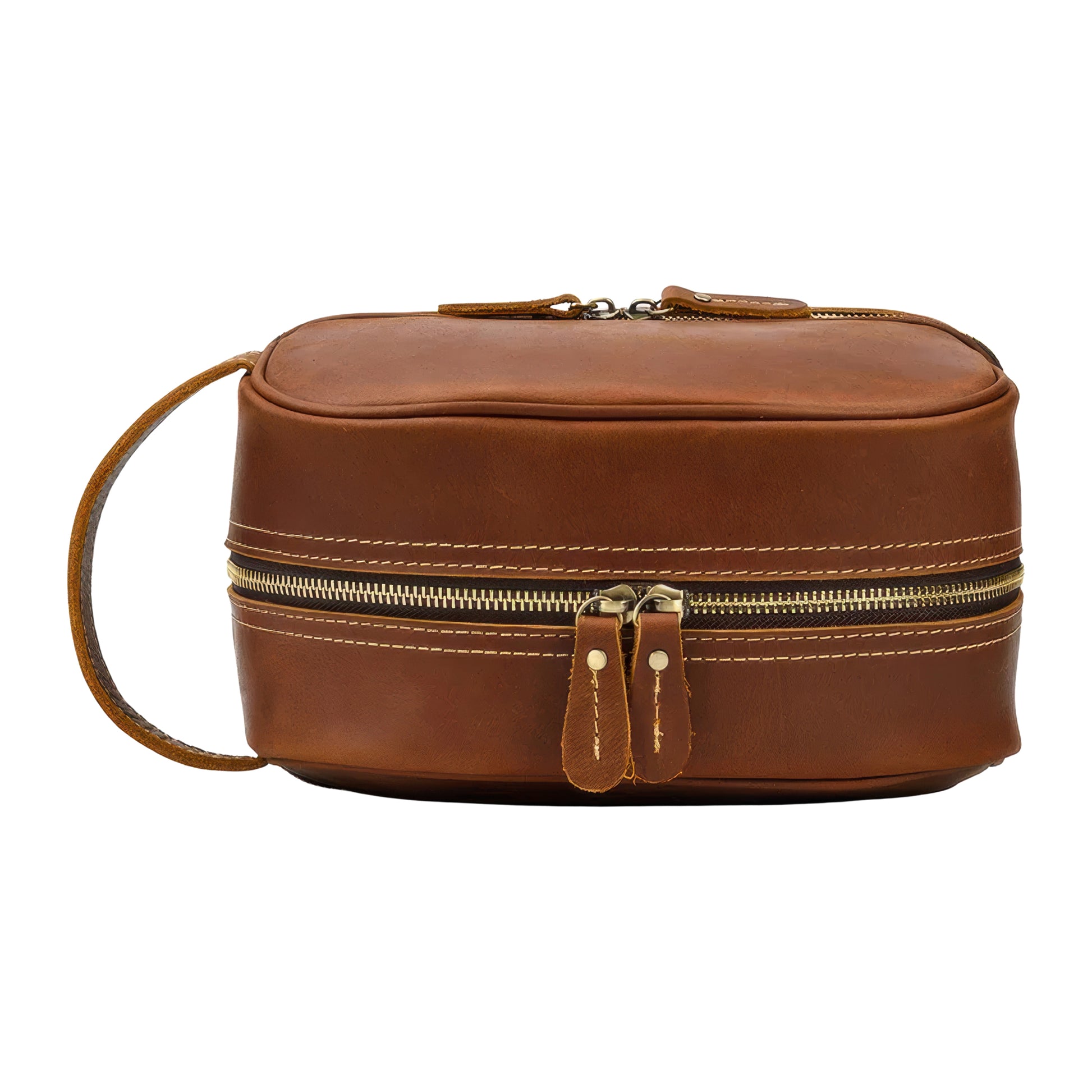 Trousses de voyage en cuir